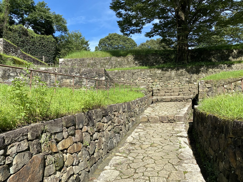 金山城石垣