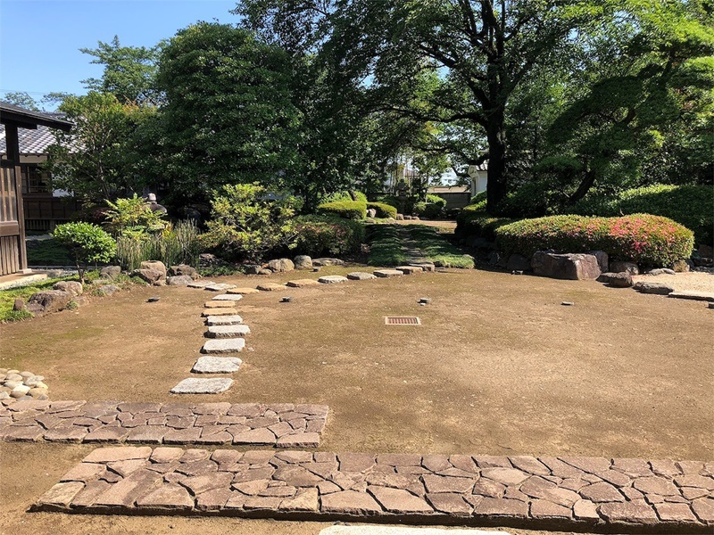 川越城本丸御殿中庭