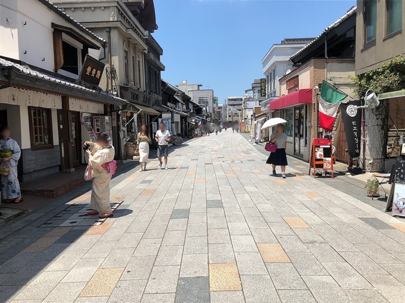 川越市大正浪漫夢通り商店街