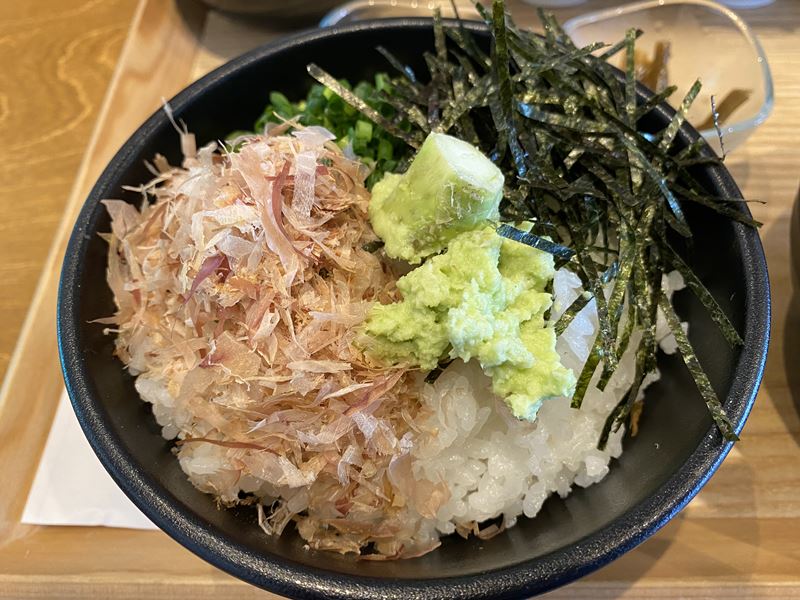 大王わさび農場のわさび飯