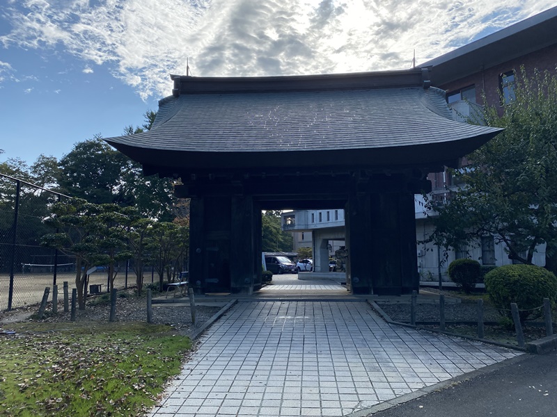 水戸城の薬医門