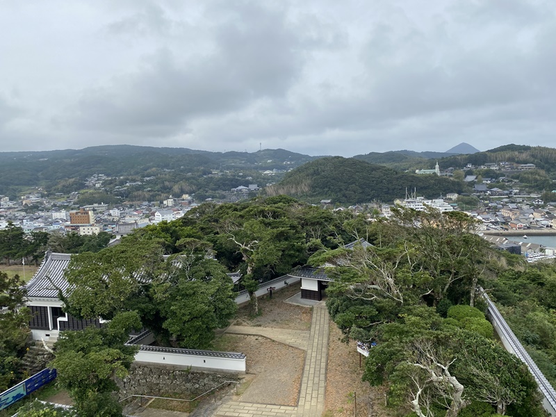 天守閣からの眺め