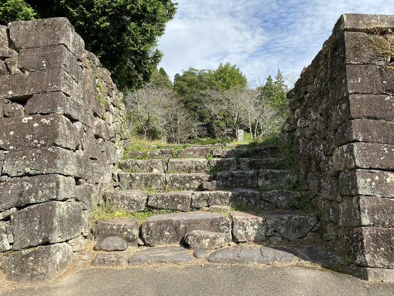 人吉城石垣
