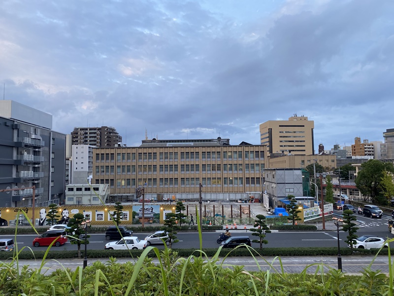 城内からの景色