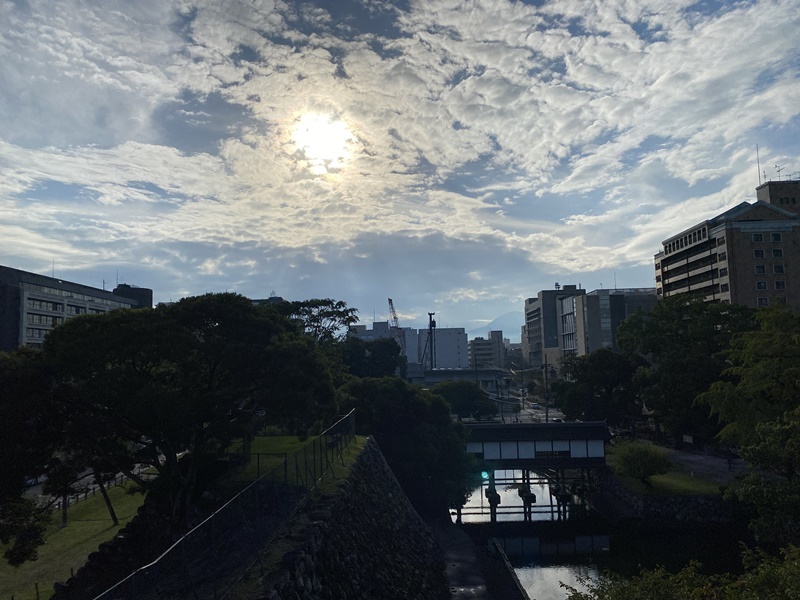 天守台からの景色