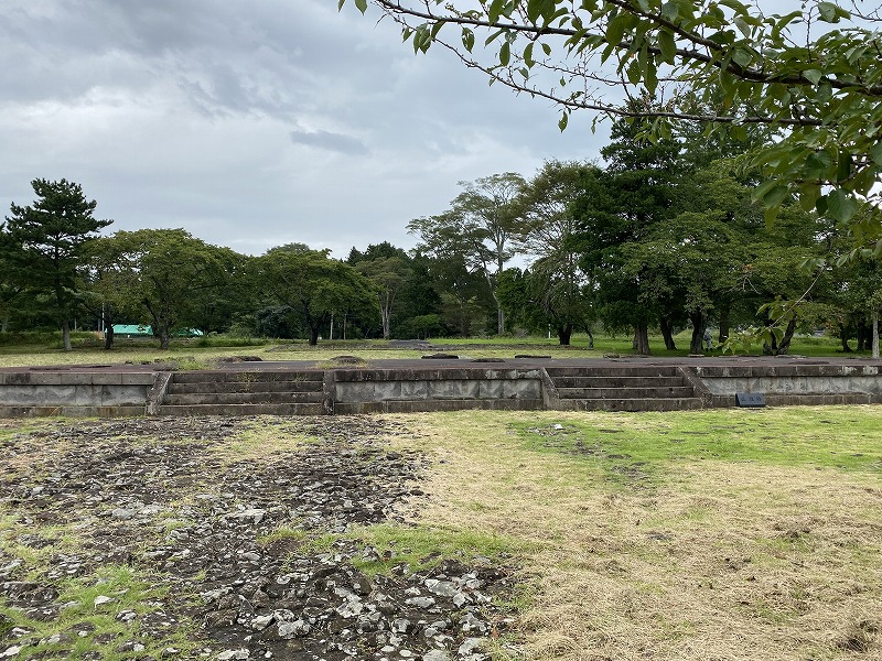 多賀城政庁正殿跡